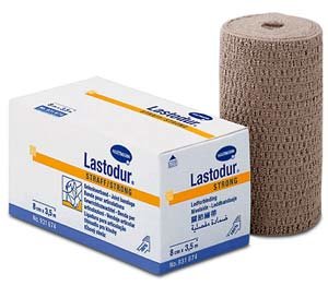Hartmann Lastodur® straff/strong, 931668. Длиннорастяжимый компрессионный бинт с высокой степенью сжатия. 20 см х 7 м, 1 шт.