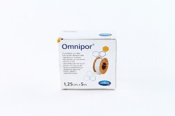 Hartmann Omnipor®, 900436. Пластырь фиксирующий, 1,25 см х 5 м, без еврохолдера