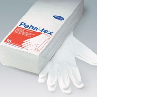 Hartmann Peha-tex®. Защитные трикотажные хлопчатобумажные перчатки, 10 пар.