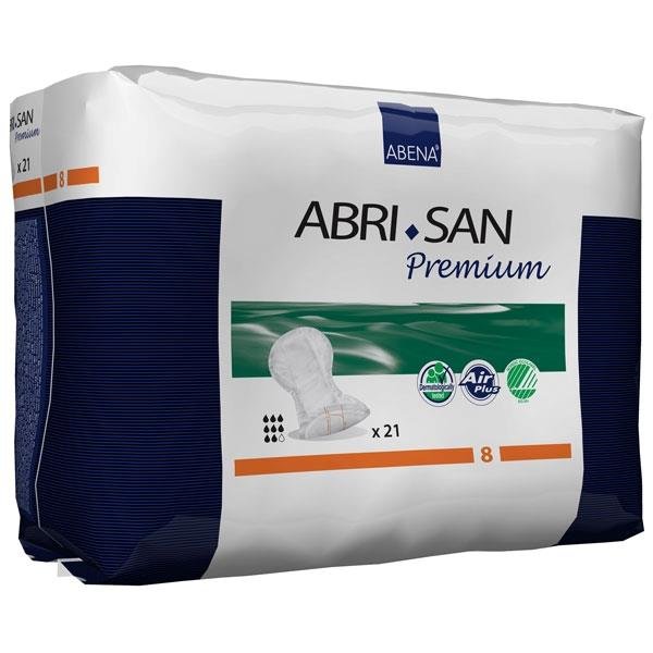 Abena Abri-San Premium, 9382. Прокладка-вкладыш урологическая (8), 21 шт.