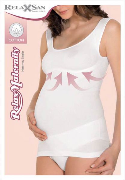 RelaxSan Майка для беременных женщин, с поддержкой для груди, арт.5300