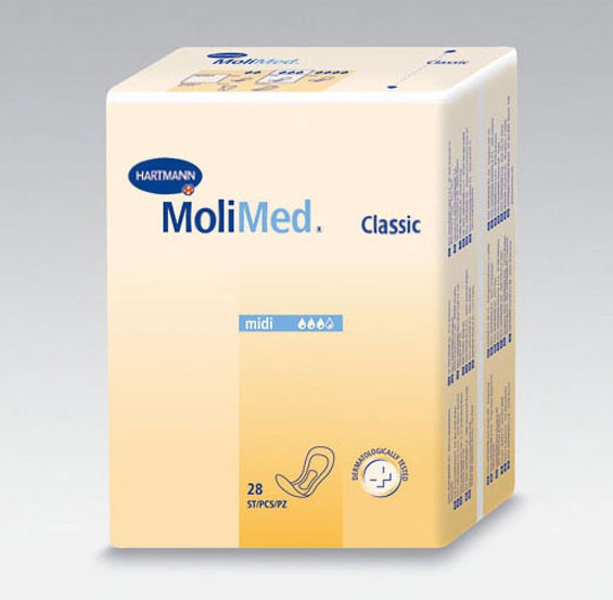 MoliMed® Classic midi, 168487. Урологические прокладки, 28 шт.