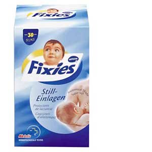 Hartmann Fixies® Breast Pads, 491257. Вкладыши в бюстгальтер для кормящей матери, 30 шт.