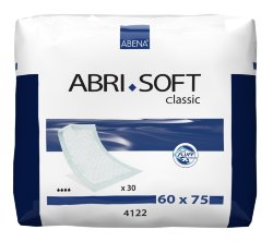 Abena Abri-Soft, 4122. Впитывающие пеленки 60x75 (Classic), 30 шт.