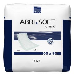 Abena Abri-Soft, 4123. Впитывающие пеленки 60x90 (Classic), 25 шт.