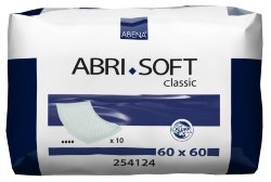 Abena Abri-Soft, 254124. Впитывающие пеленки 60x60 (Classic), 10 шт.