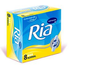 Hartmann Ria Tampons Normal, 709208. Женские гигиенические тампоны, 8 шт.