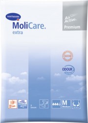 Molicare® Premium Soft Extra, 169273. Воздухопроницаемые подгузники, размер M, 2 шт.