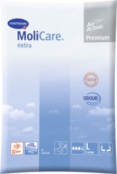 Molicare® Premium Soft Extra, 169373. Воздухопроницаемые подгузники, размер L, 2 шт.