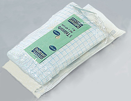 Hartmann Telasorb®. Салфетки для брюшной полости с рентгено-контрастной пластиной и петлей, стерильные.