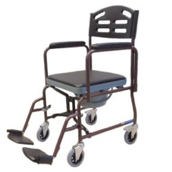 Кресло-коляска (каталка) с туалетным устройством, складное, LY-800-690-P