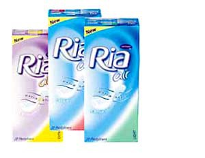 Hartmann Ria Air Active Normal, 722732. Ежедневные прокладки для женщин, 20 шт.