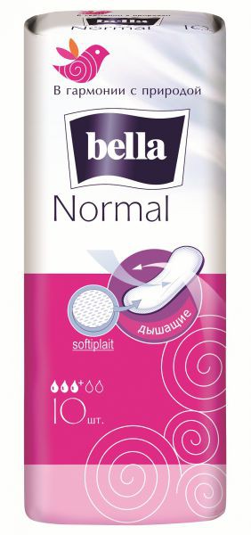 Bella Normal Прокладки женские гигиенические, 10шт., BE-012-RN10-046