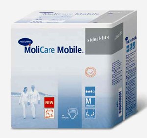 Molicare® Mobile. Впитывающие трусы при недержании.