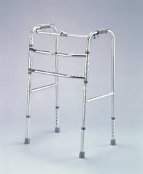 Ходунки алюминиевые, шарнирные (шагающие) LY-505