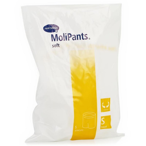 Hartmann MoliPants® soft, 947795. Удлиненные штанишки для фиксации прокладок, размер S, 5 шт.