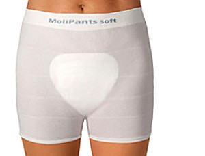 Hartmann MoliPants® soft. Удлиненные штанишки для фиксации прокладок.
