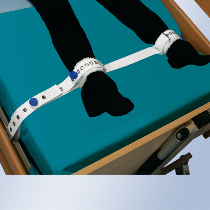 Фиксирующий ремень для ног с магнитным замком с креплением к кровати, Orliman, 1015