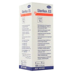 Hartmann Sterilux® ES, 418800. Марлевая салфетка, нестерильная, 5 х 5 см, 100 шт.