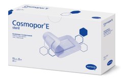 Hartmann Cosmopor® E, 901021. Самоклеящаяся послеоперационная повязка, 15 х 8 см, 25 шт.