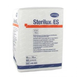 Hartmann Sterilux® ES, 418804. Марлевая салфетка, нестерильная, 10 х 10 см, 100 шт.